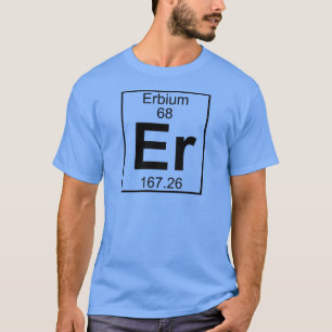 Camiseta Elemento 068 - Er - érbio (cheio)