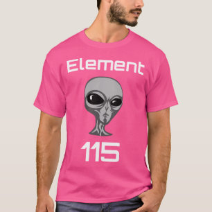 Camiseta Elemento 115 Combustível para Alienígena de Moscou