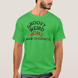 Camiseta Elemento de Caractere de Compilação do Groovy Weir