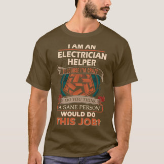 Camiseta Elemento de Oferta de Pessoa Auxiliar Eletrico San