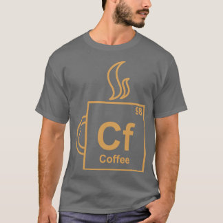 Camiseta Elemento do café