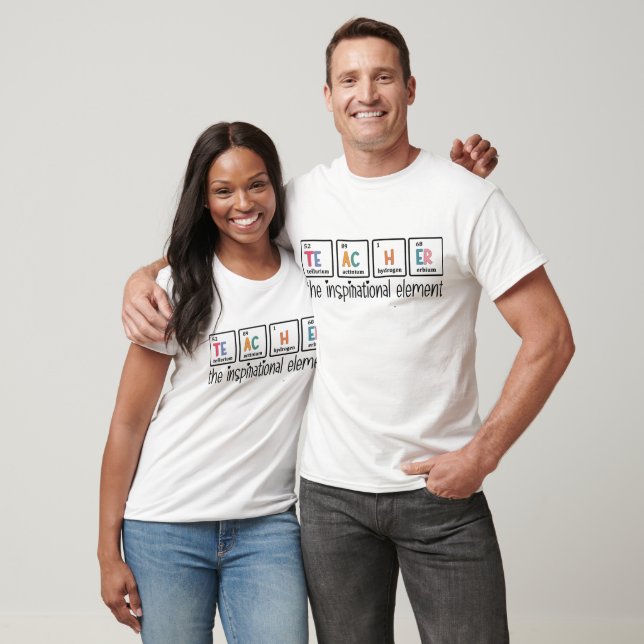 Camiseta Elemento Inspirador de Professora Fofa (Unissex)