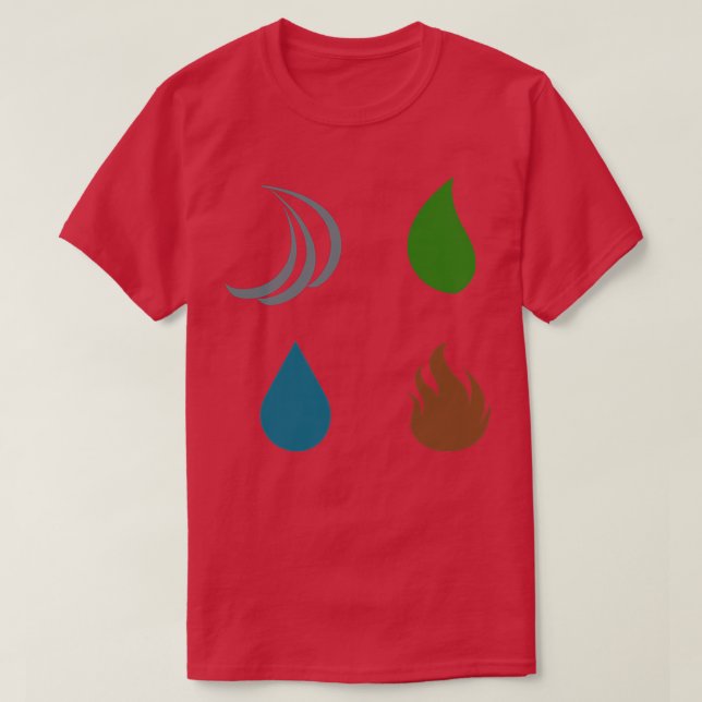 Camiseta Elementos (Frente do Design)