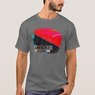 Camiseta Elementos britânicos do Triumph Herald 1360 clássi