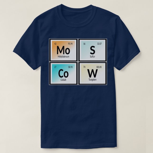 Camiseta Elementos da Cidade de Moscou (Frente do Design)