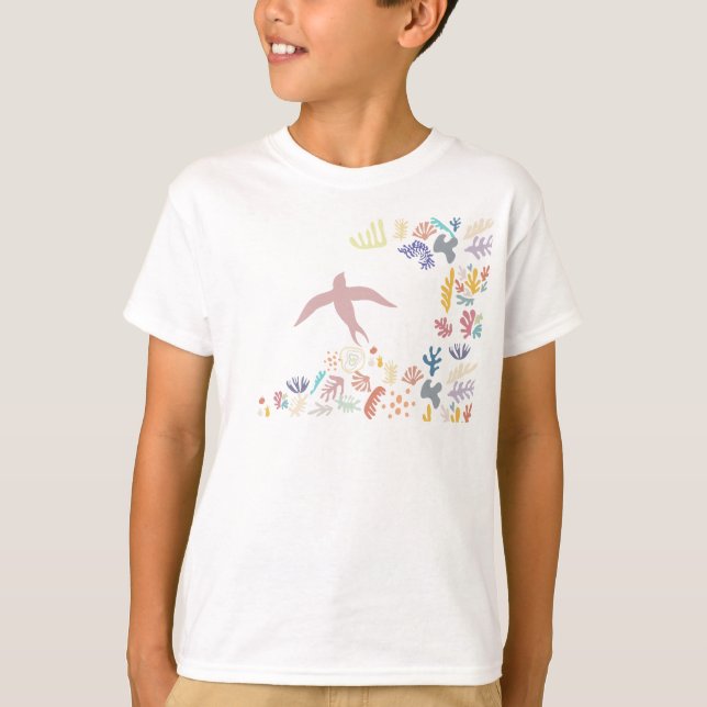 Camiseta Elementos de Arte Dove Matisse (Frente)