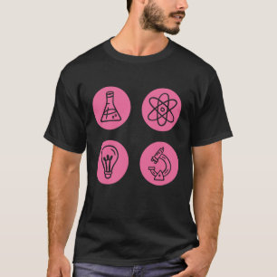 Camiseta Elementos de Ciência Itens