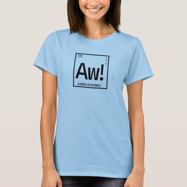 Camiseta Elementos de Fofura (Frente)