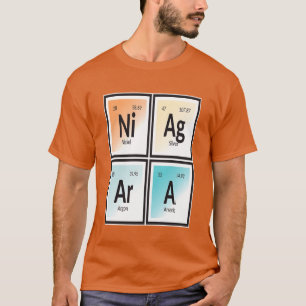 Camiseta Elementos de garota da cidade de Niagara