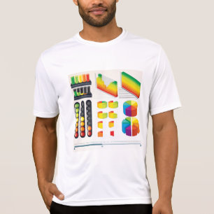 Camiseta Elementos de Infográfico e Visualização de Dados