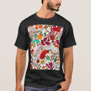 Camiseta Elementos de Natal Festivos Design