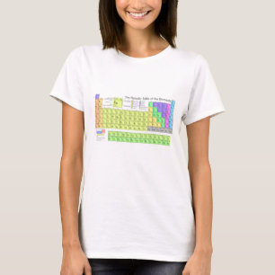 Camiseta Elementos de ponto mesa colorida