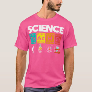 Camiseta Elementos de Professores de Ciência
