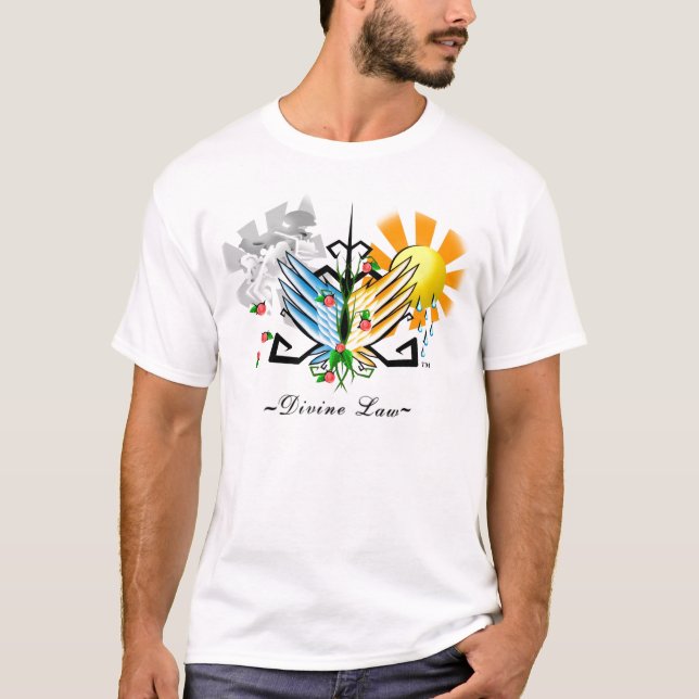 Camiseta Elementos divinos (Frente)