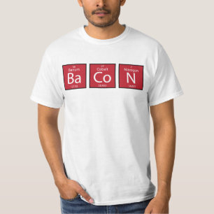 Camiseta Elementos do bacon