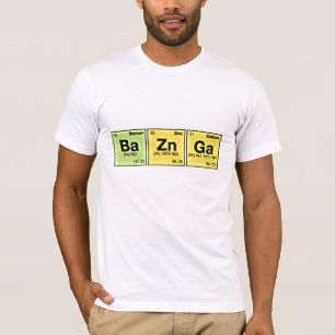 Camiseta elementos do baznga