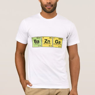 Camiseta elementos do baznga