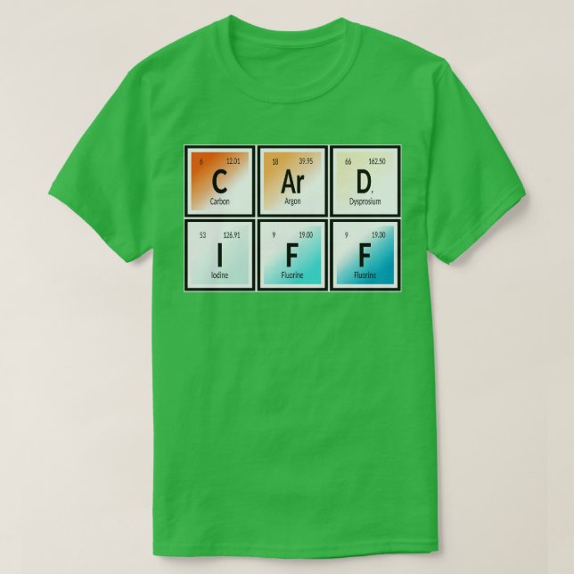 Camiseta Elementos do diff 1 (Frente do Design)
