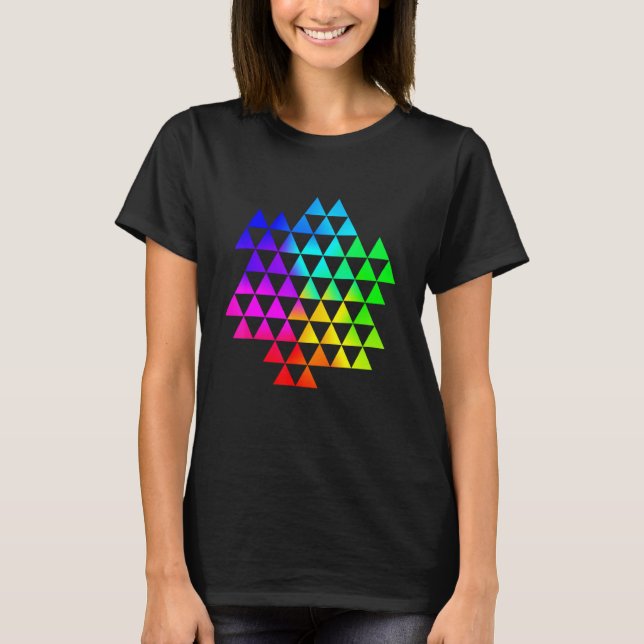 Camiseta Elementos e Formas de Geometria 9 (Frente)