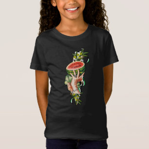 Camiseta Elementos tradicionais da Palestina no mapa palest