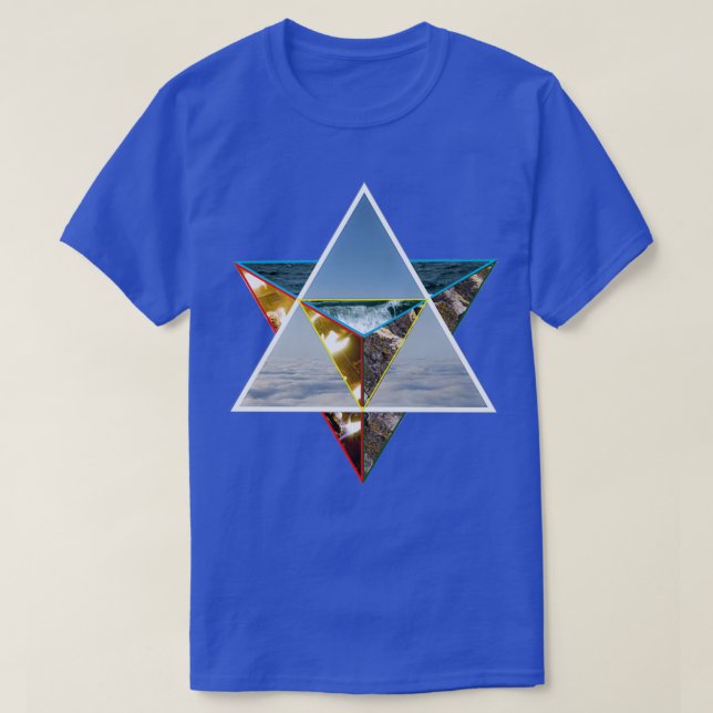 Camiseta Elements Merkaba (Frente do Design)