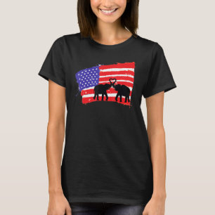 Camiseta Elephant 4 De Julho Patriotismo Usa