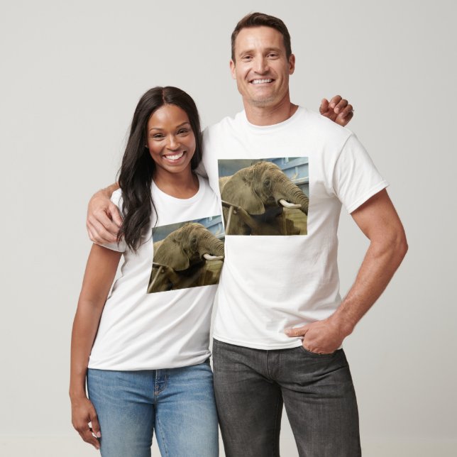 Camiseta Elephant Closeup (Unissex)