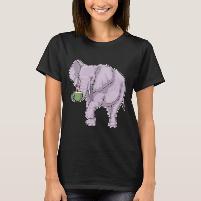 Camiseta Elephant Coconut (Frente)