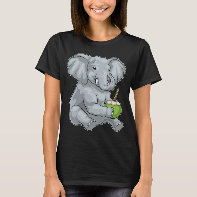 Camiseta Elephant Coconut (Frente)