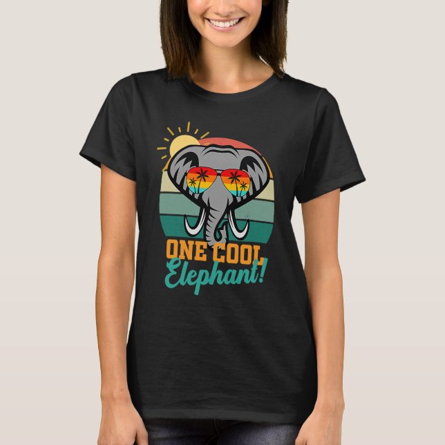 Camiseta Elephant  for women men kid wildlife World Elephan (Frente)