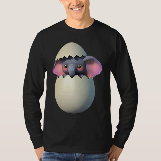 Camiseta Elephant hatches from the egg (Frente)