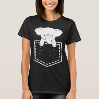 Camiseta Elephant In Poket Elephants   For Men Women