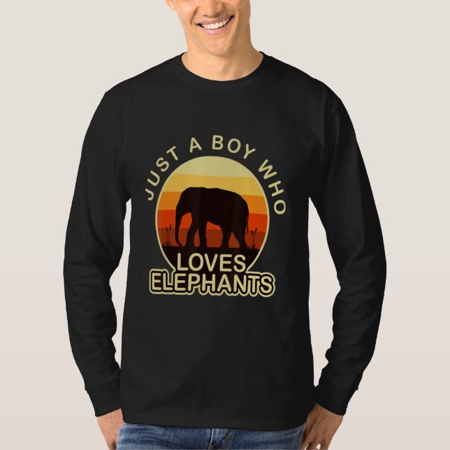 Camiseta Elephant   Just A Girl Who Loves (Frente)