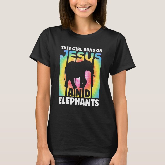 Camiseta Elephant Outfit for Elephant Lovers Apparel Women  (Frente)