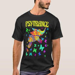 Camiseta Elephant Psy Trance DJ Techno Rave Party