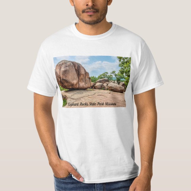 Camiseta Elephant Rocks State Park T-Shirt (Frente)