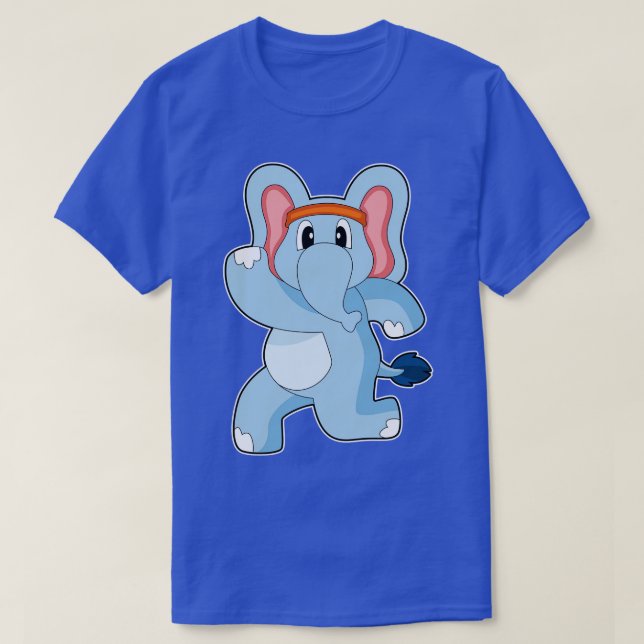 Camiseta Elephant Runner Runner Runner (Frente do Design)
