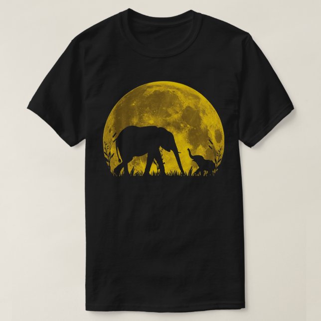 Camiseta Elephant Safari African Willife (Frente do Design)
