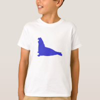 Elephant Seal Shirt Palatinado Blue