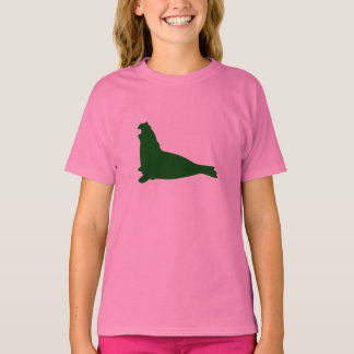 Camiseta Elephant Seal Shirt Phthalo Green