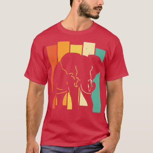Camiseta Elephant Wildlife Vintage Africa Elephant