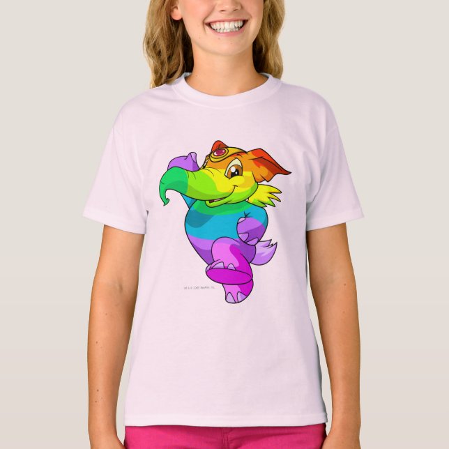 Camiseta Elephante Rainbow (Frente)