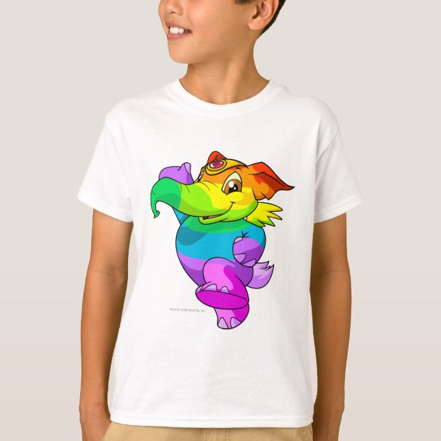 Camiseta Elephante Rainbow (Frente)