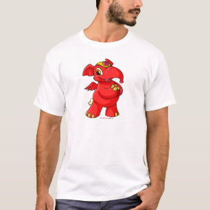 Camiseta Elephante vermelho alegre