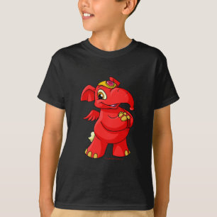 Camiseta Elephante vermelho alegre