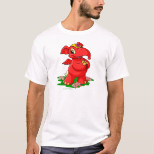 Camiseta Elephante vermelho alegre em Shenkuu