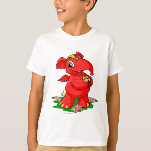 Camiseta Elephante vermelho alegre em Shenkuu