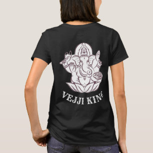 Camiseta Elephanté Womans T-Shirt (preto+multicor)