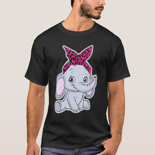 Camiseta Elephants Cute (Frente)