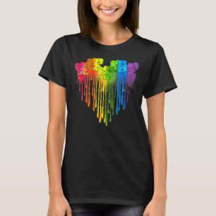 Camiseta Elephants Drivers Heart Lgbt